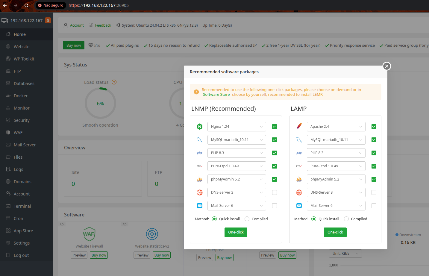 Instalanção e Configuração