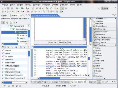 Linux: Eclipse - Novo projeto 