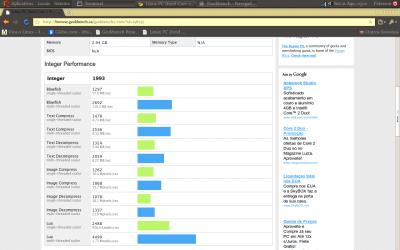 Linux: Geekbench-Testando o Desempenho do Linux.