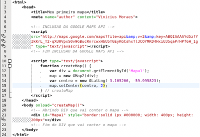 Linux: Google Maps API - Criando e interagindo com seus próprios mapas.