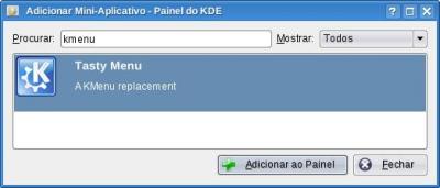Instalando o Tasty Menu no ArchLinux