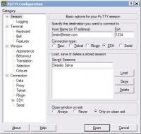 Linux: Usar o Putty automático