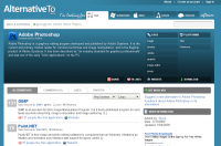 Linux: AlternativeTo: alternativa de aplicações Linux