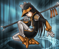 Linux: Garotas-mascote - wallpapers para Linux