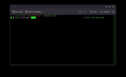 Linux: Como cortar as partes de um vídeo com passagens de áudio em branco