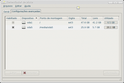 Linux: Gerenciador de discos para o Biglinux e Ubuntu