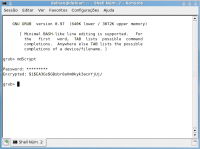 Linux: Criptografando senha do grub 