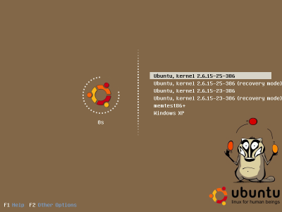 Linux: Grub com GFXBoot