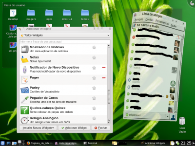 Linux: KDE 4.1.1 no Slackware 12.1 em 3 passos