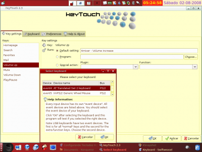 Configurando Teclados Multimidia sem Driver Específico - KeyTouch.