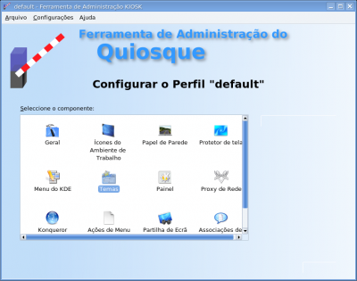 Configurando as opções avançadas do KDE