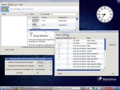 Linux: Como instalar pacotes e/ou atualizar completamente o Mandriva, com facilidade.