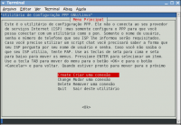 Linux: Linux - conexão automática com a internet usando pppconfig