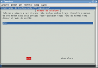 Linux: Linux - conexão automática com a internet usando pppconfig