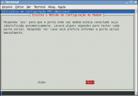 Linux: Linux - conexão automática com a internet usando pppconfig