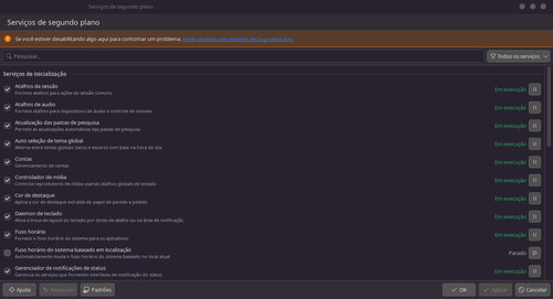 Linux: Trazendo de volta o Serviços em Segundo Plano no Plasma6