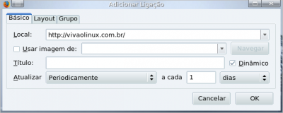 Navegando em sites favoritos com Speed Dial