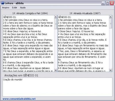 aBíblia Software 1.1.2 + Pacote de Estudos Bíblicos