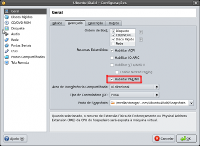 Linux: Ubuntu server no VirtualBox