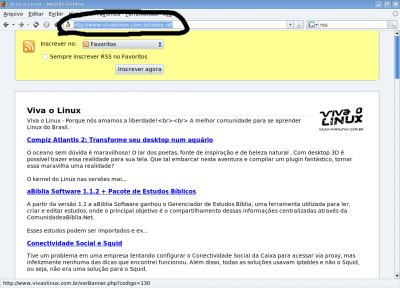 Mantenha-se atualizado com RSS