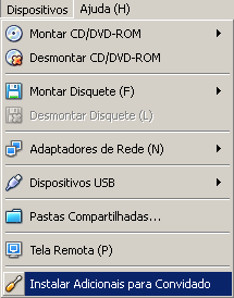 Linux: Compartilhamento de pastas no VirtualBox